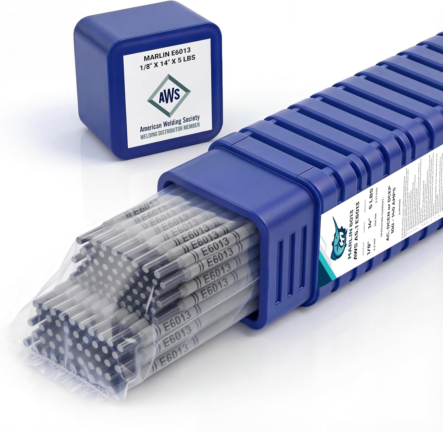 E6013 Carbon Steel SMAW Electrodes – Easy-Running Welds | 5 lb Pack