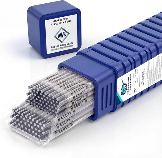 E6011 Welding Rods – Deep Penetration, Smooth Arc | 25 lb