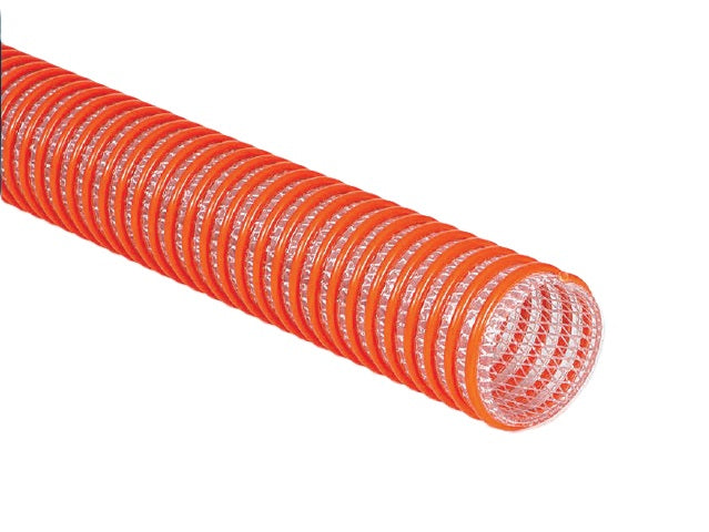 Orange Heavy Duty PVC Suction Hose